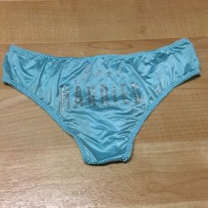 💕 VS “Just Married” Panties